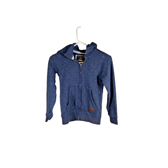 Quiksilver 1969 Youth Sweater Size 12 Gray Black “Mountains to the Shore” - Picture 1 of 16